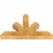 Ekena Millwork Richland Rough Sawn Timber Gable Bracket, Western Red Cedar, 36"W x 23"H x 4"D x 4"F, 15/12 Pitch GBW036X23X0404RIC00RWR - alternate 2